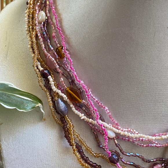 Y2K Beaded Pink beauty - Picture 2 of 2